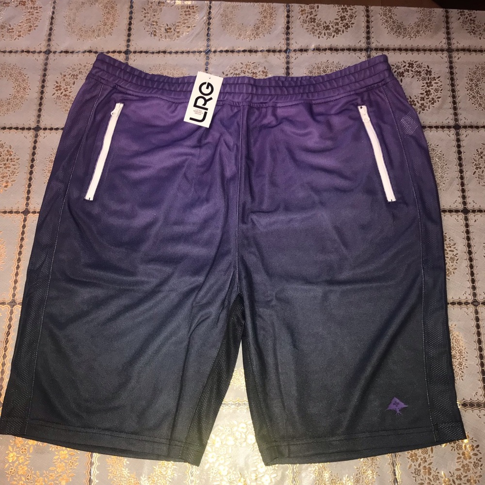 LRG ombré men’s shorts
